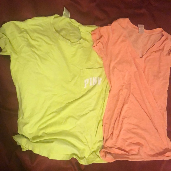 VS pink tops yellow and orange - Picture 2 of 2